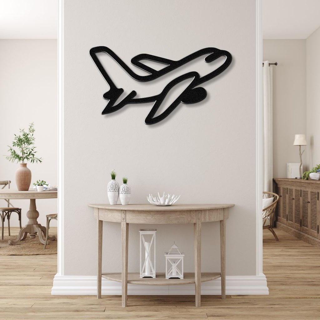 Airplane Metal Wall Art