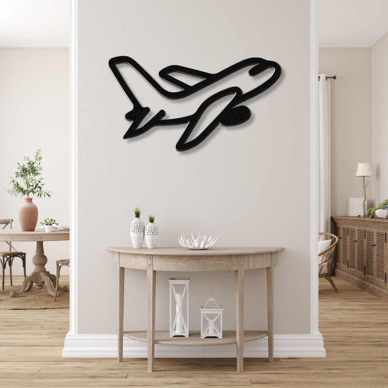 Airplane Metal Wall Art
