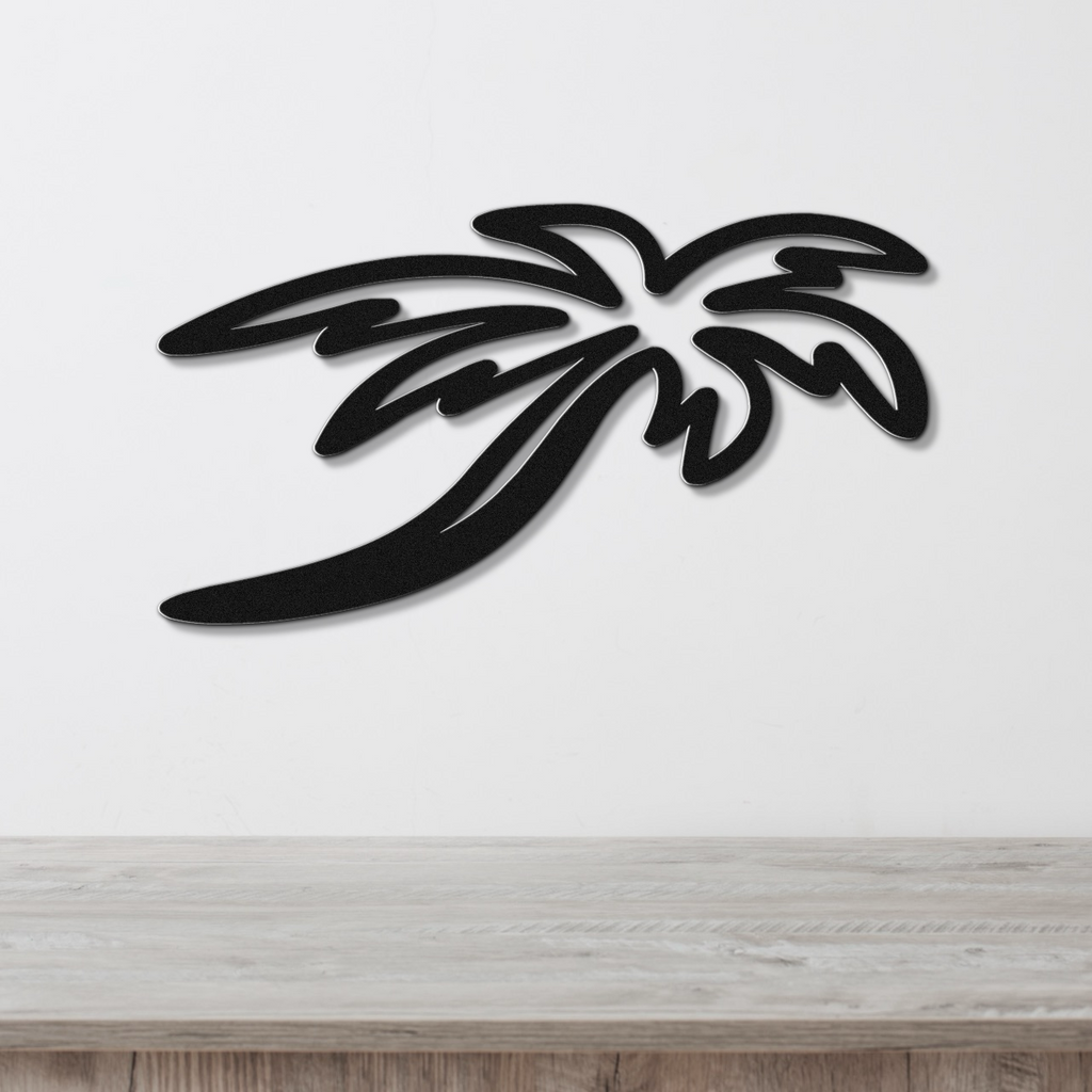 Palm Tree Metal Wall Art