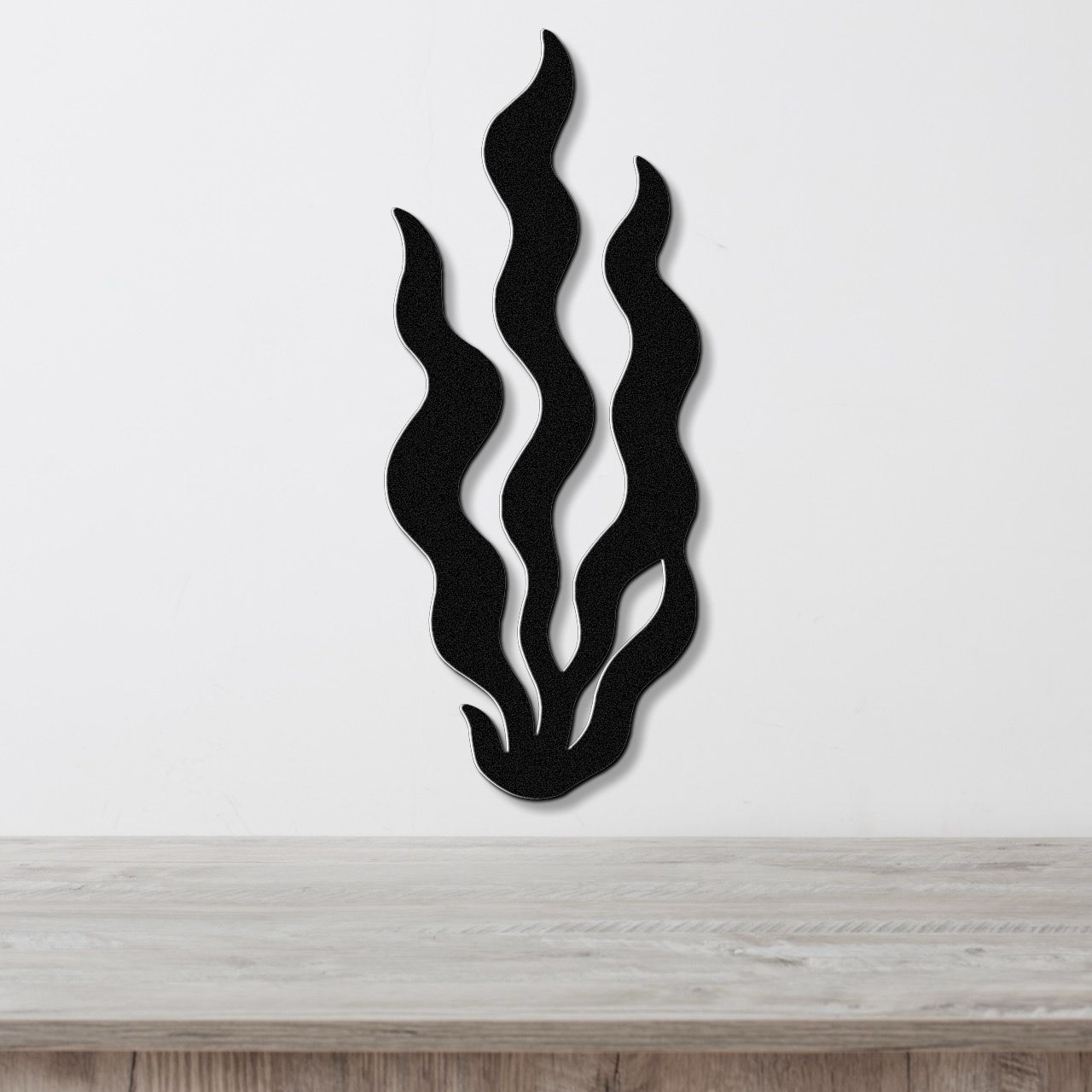 Kelp and Seaweed Metal Wall Art