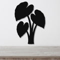 Elephant Ear Plant Metal Wall Art