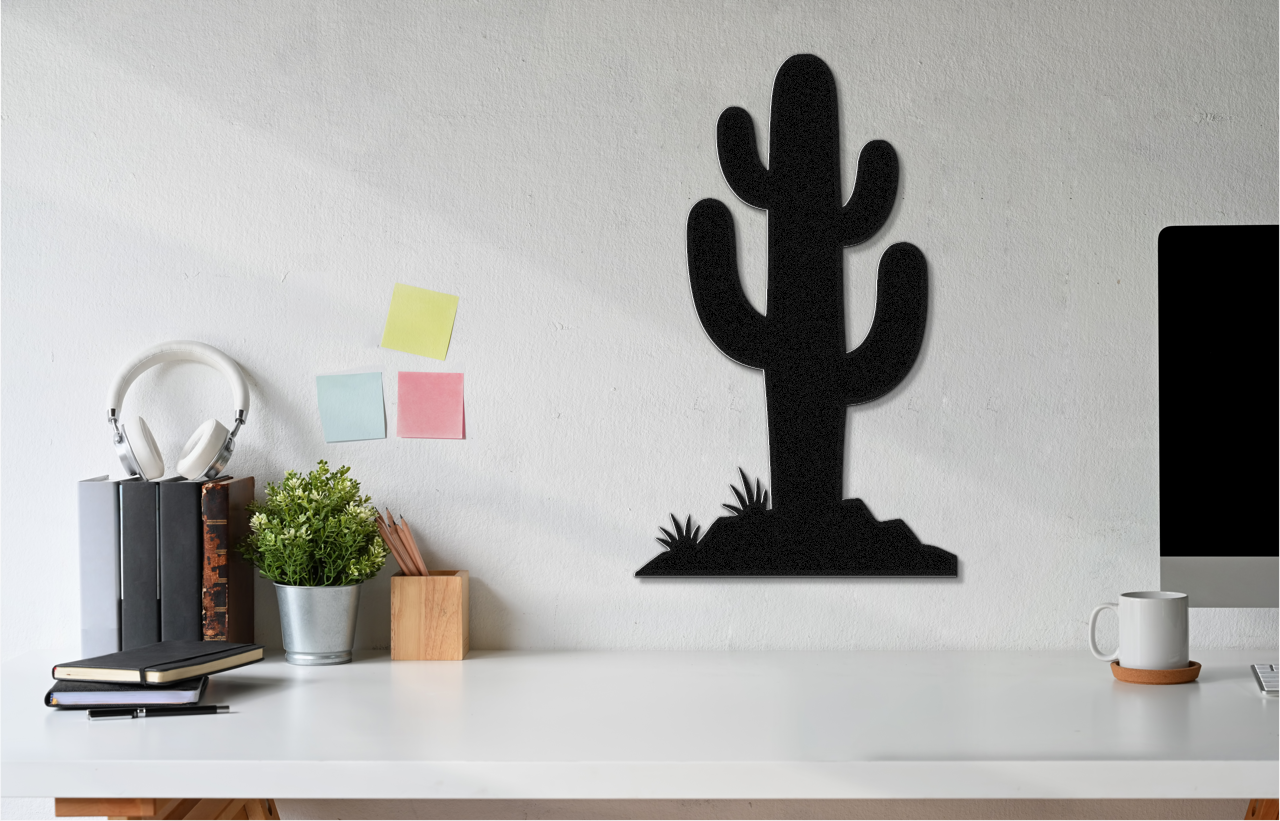 Saguaro cactus Metal Wall Art