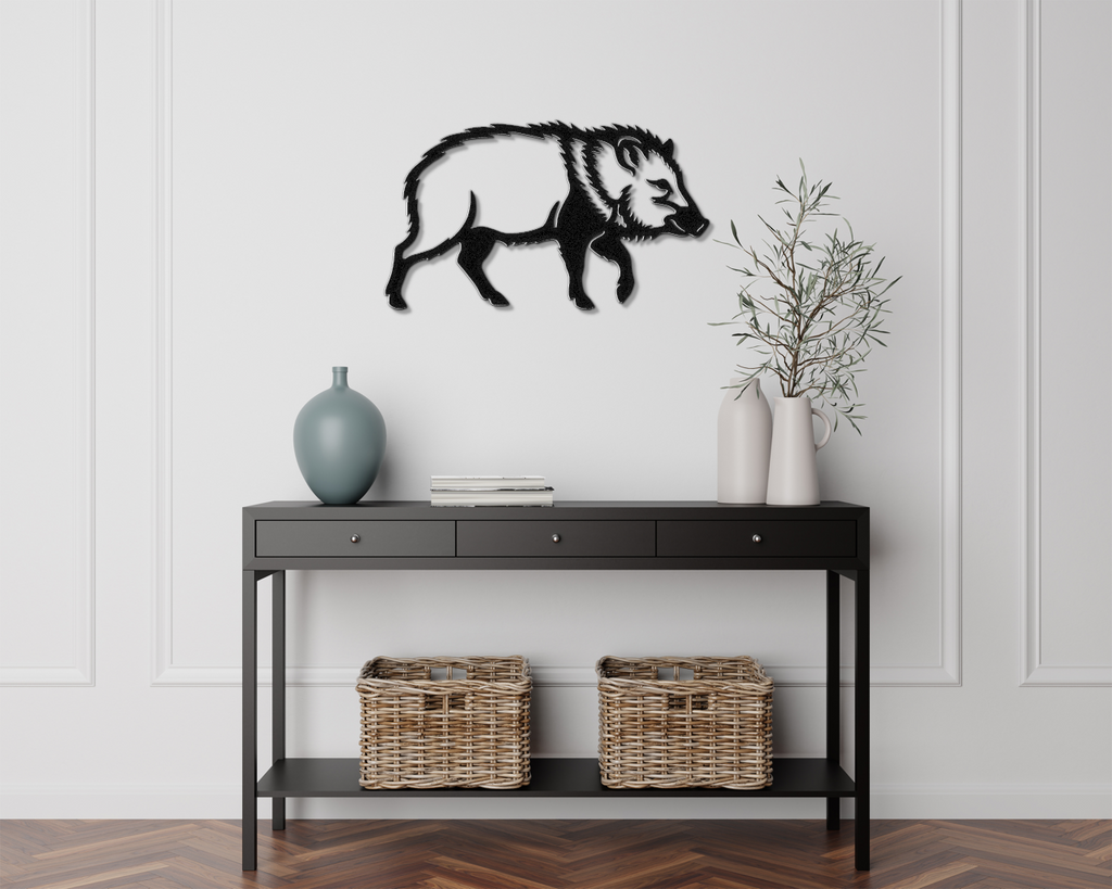 Javelina Metal Wall Art