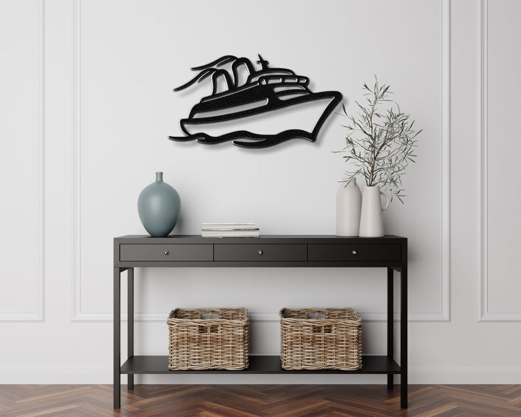 Cruise Ship Metal Wall Art