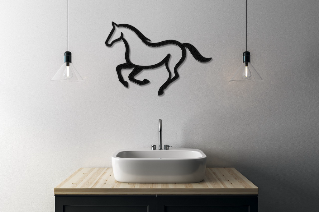 Horse Metal Wall Art