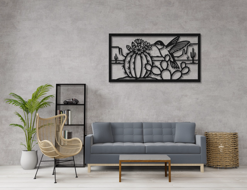 Arizona Hummingbird Metal Wall Art