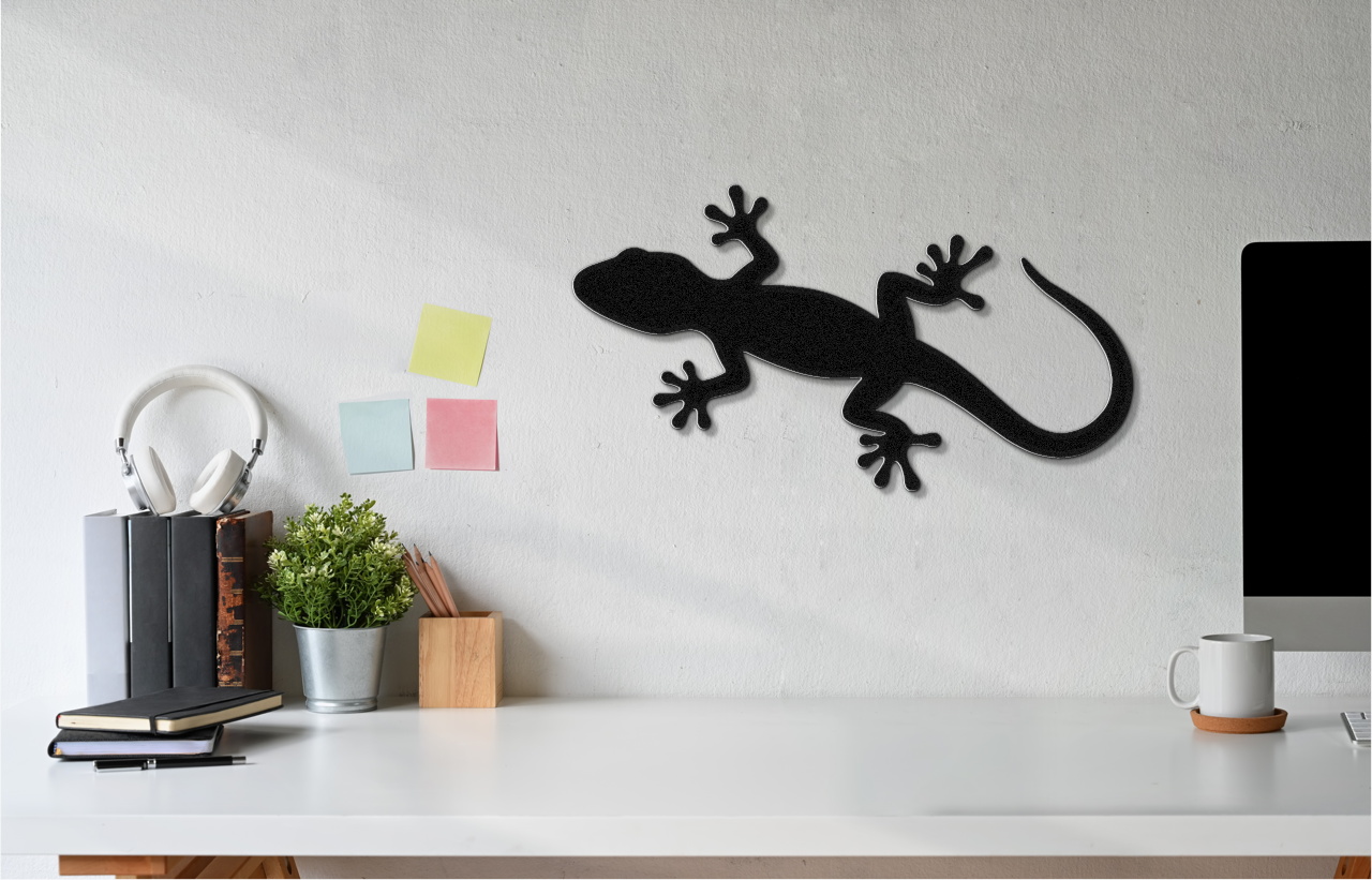 Lizard Metal Wall Art