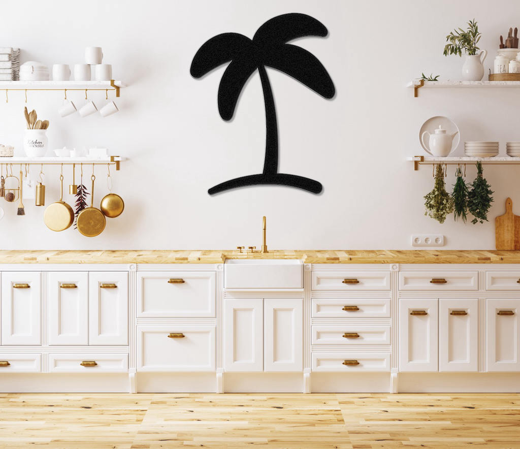 Palm Tree Metal Wall Art