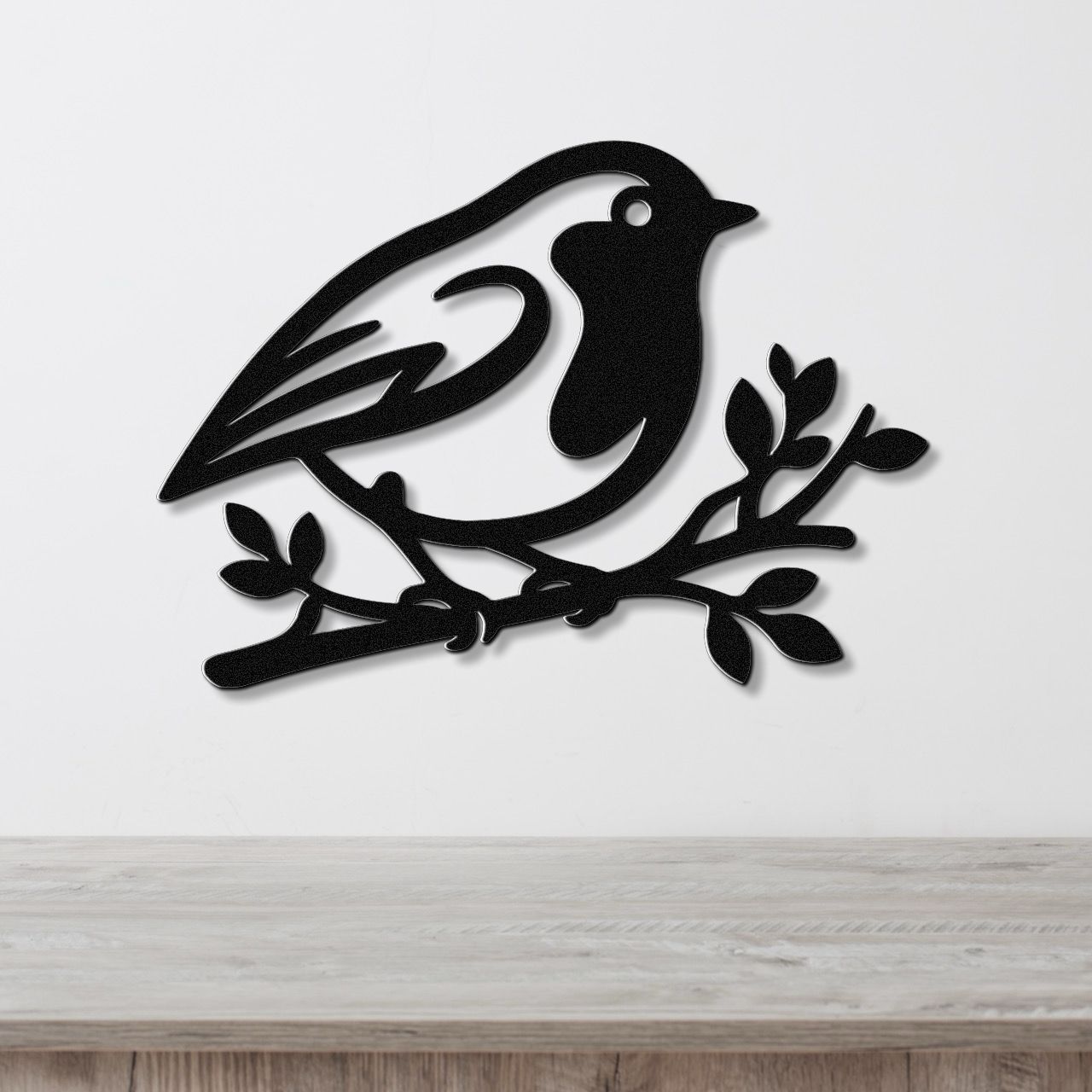 Robin Metal Wall Art