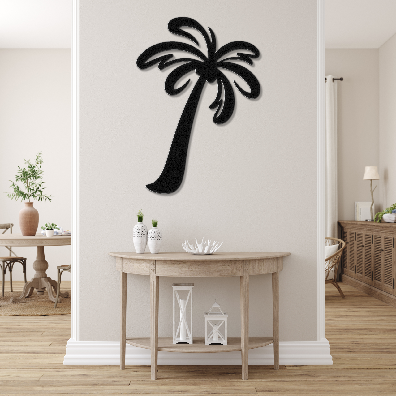 Palm Tree Metal Wall Art