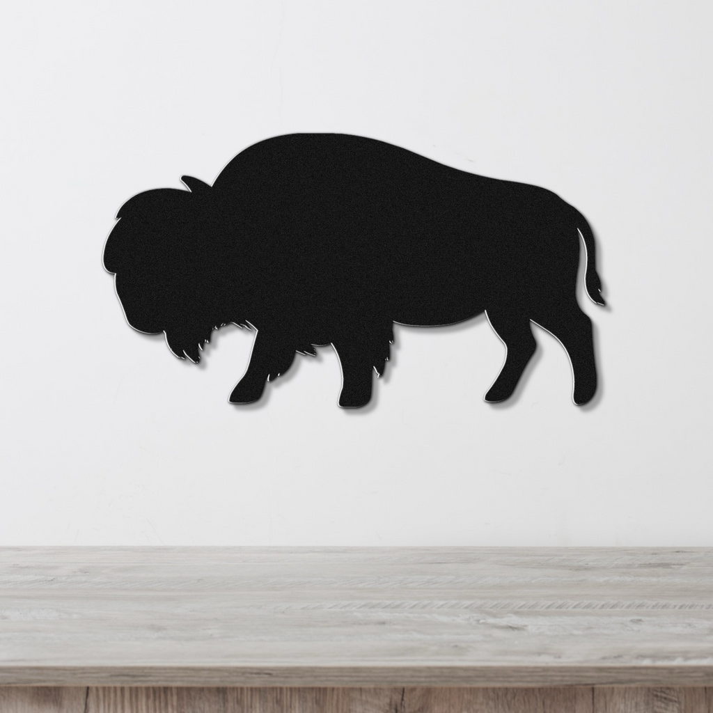 Buffalo Metal Wall Art