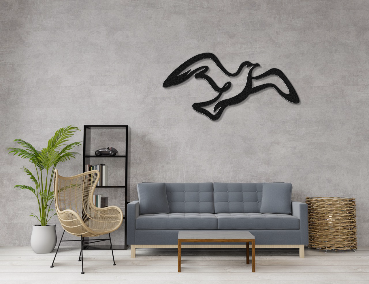 Seagull Metal Wall Art