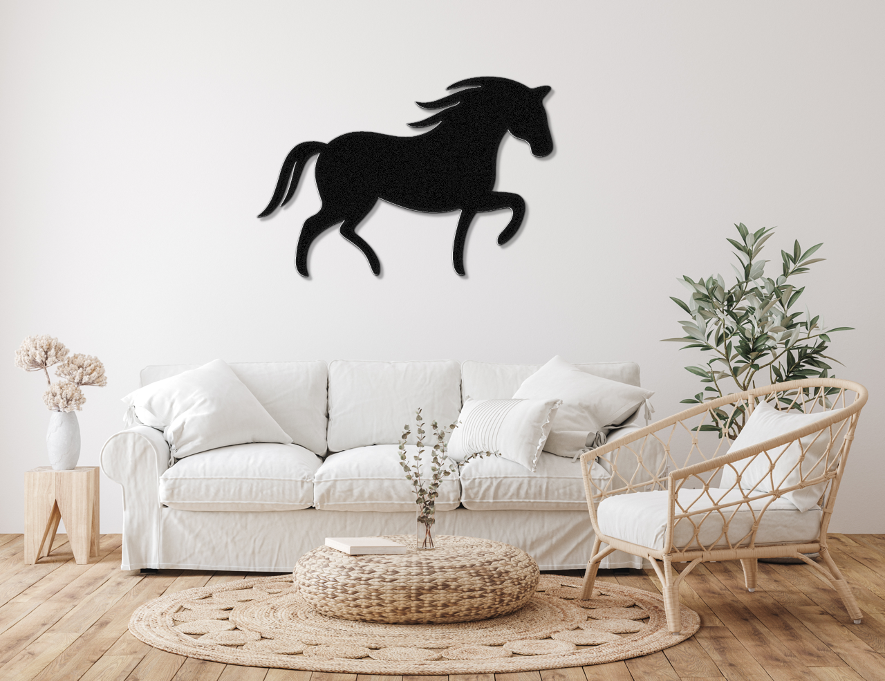 Horse Metal Wall Art