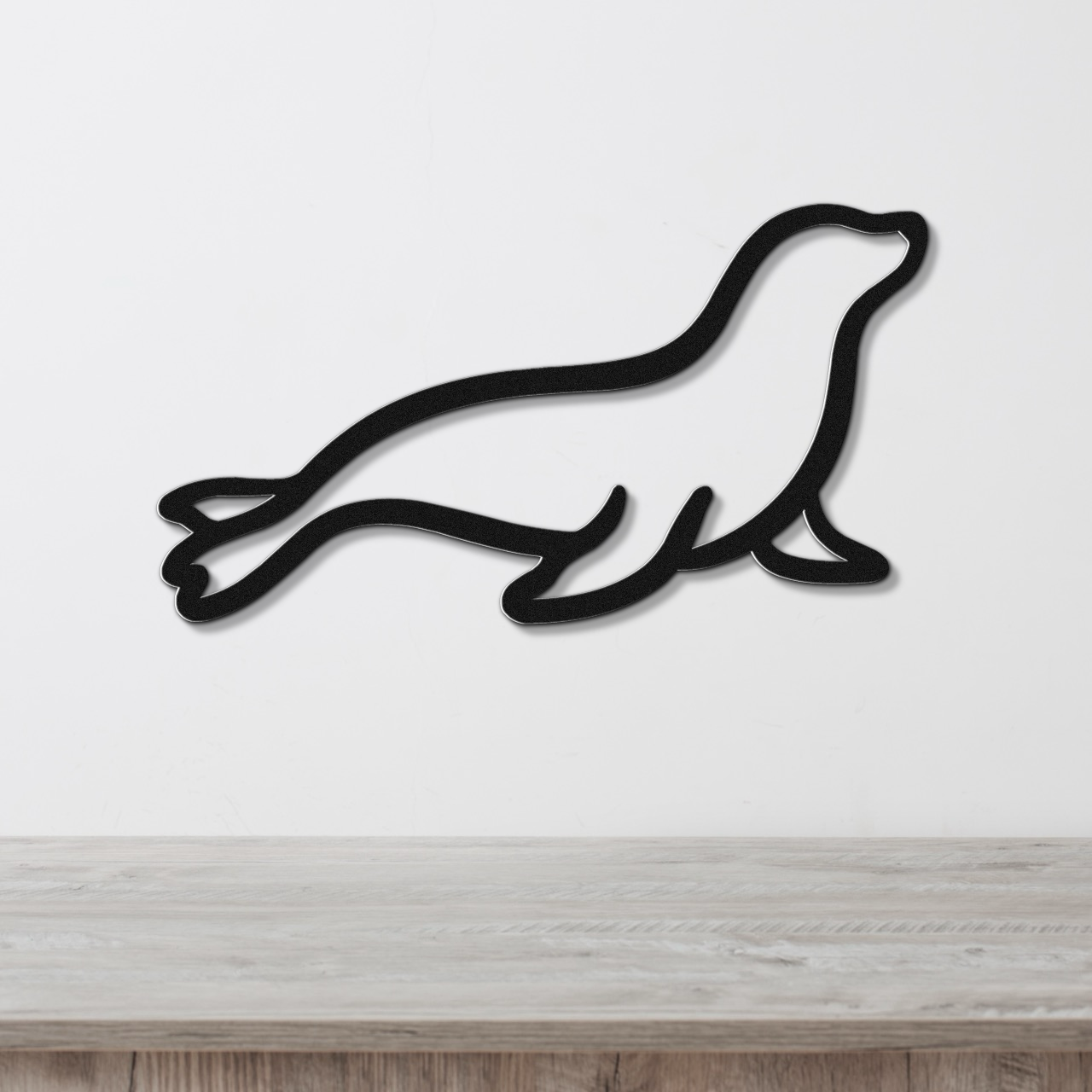 Sea Lion Metal Wall Art