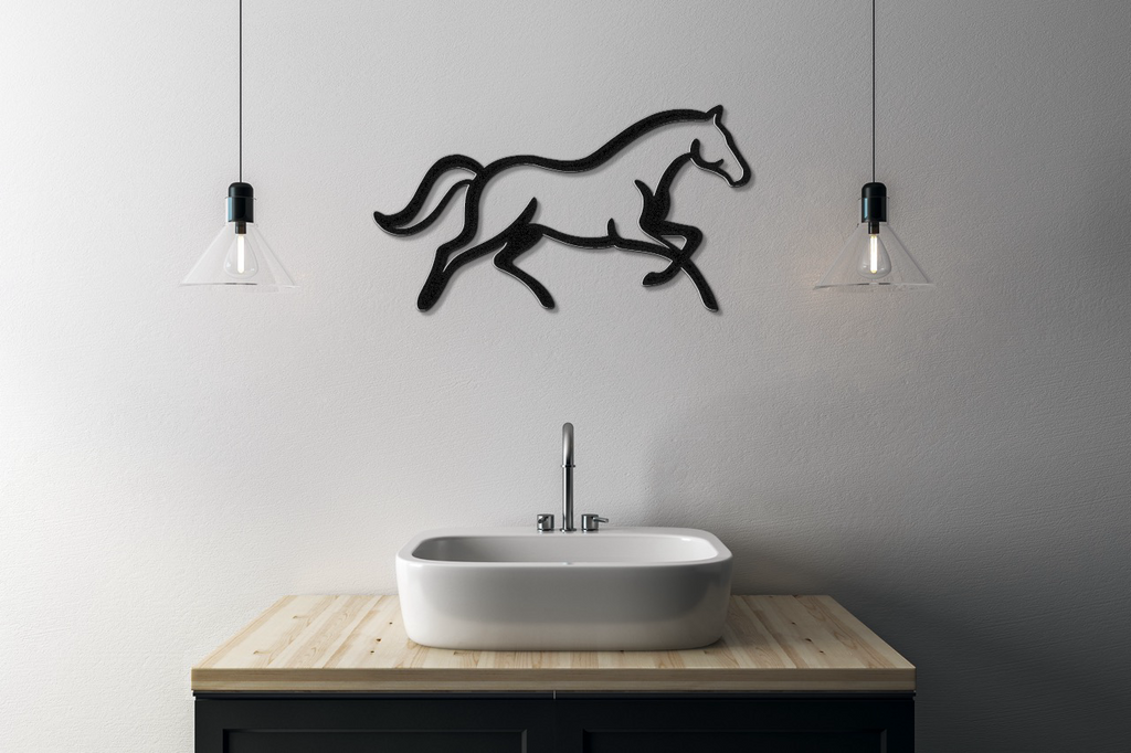 Horse Metal Wall Art