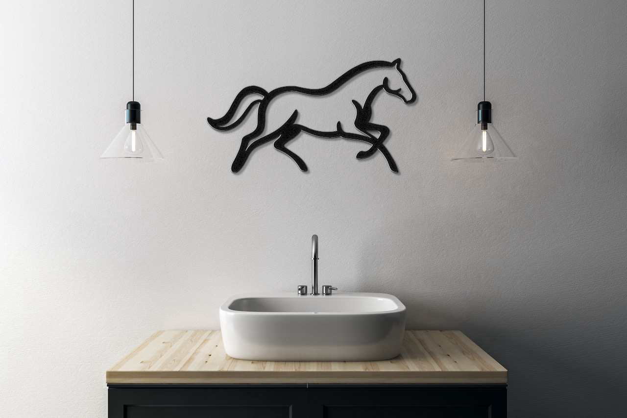 Horse Metal Wall Art