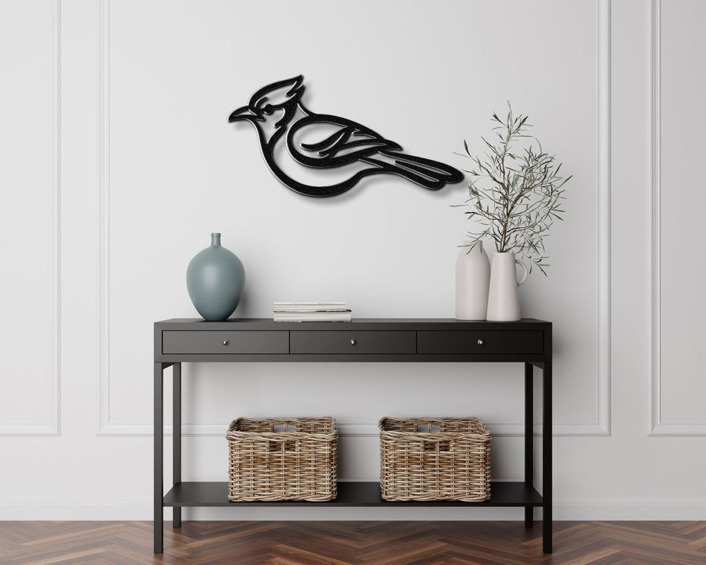 Blue Jay Metal Wall Art