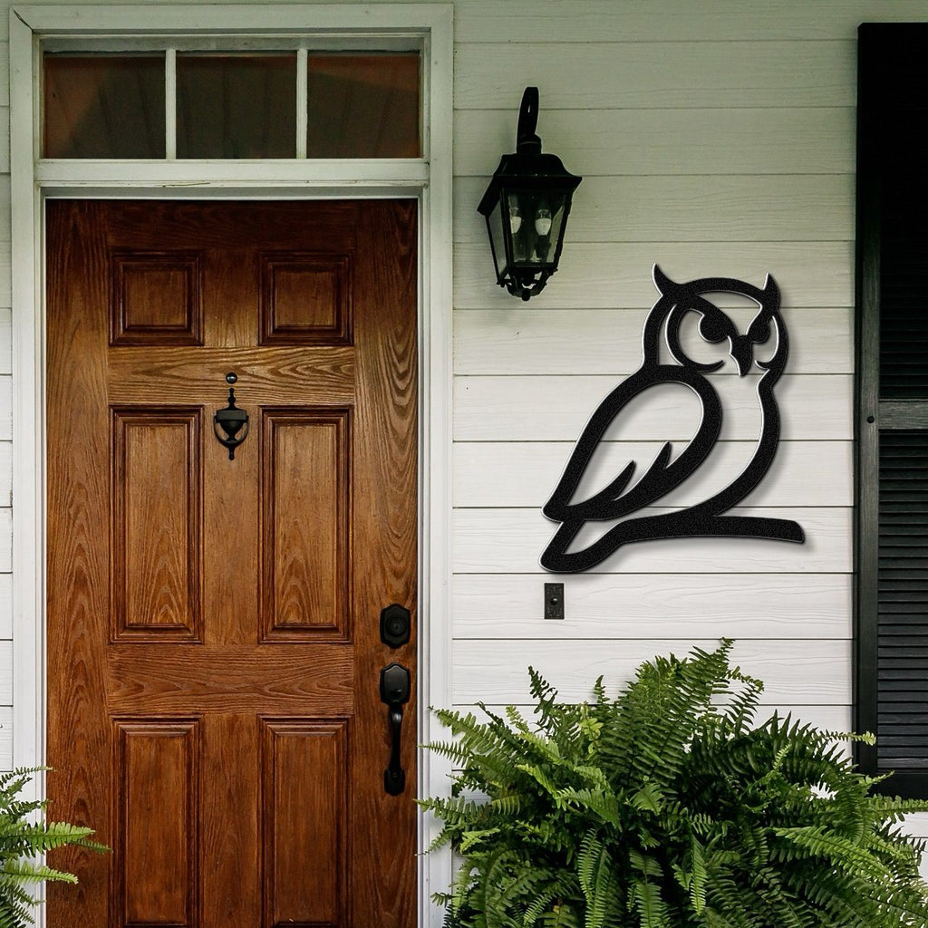 Owl Metal Wall Art