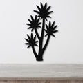 Tall Yucca Metal Wall Art