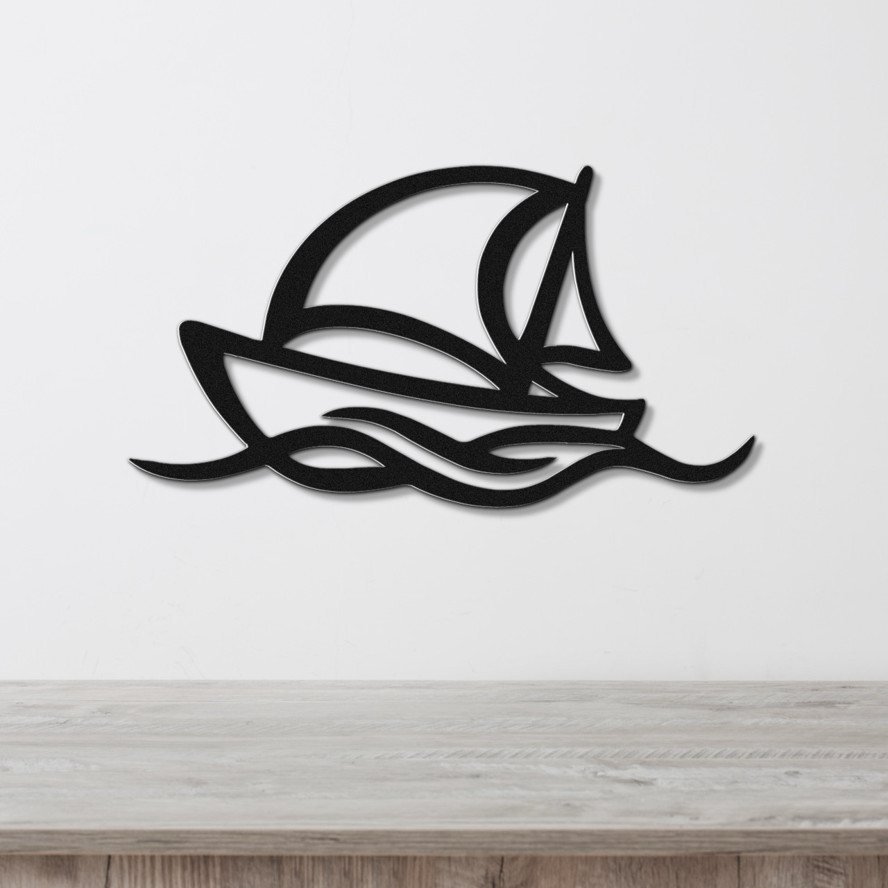 Sailboat Metal Wall Art