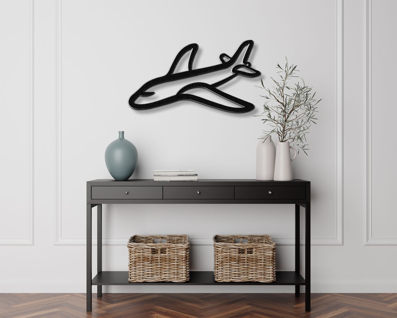 Airplane Metal Wall Art