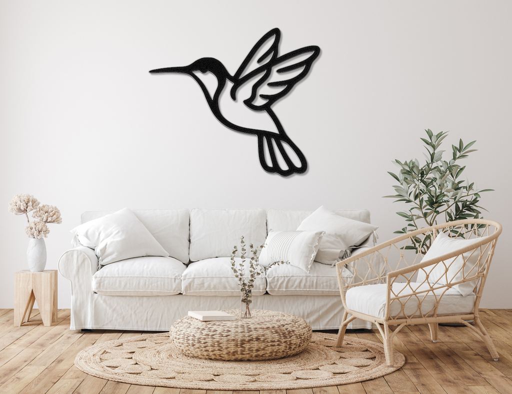 Hummingbird Metal Wall Art
