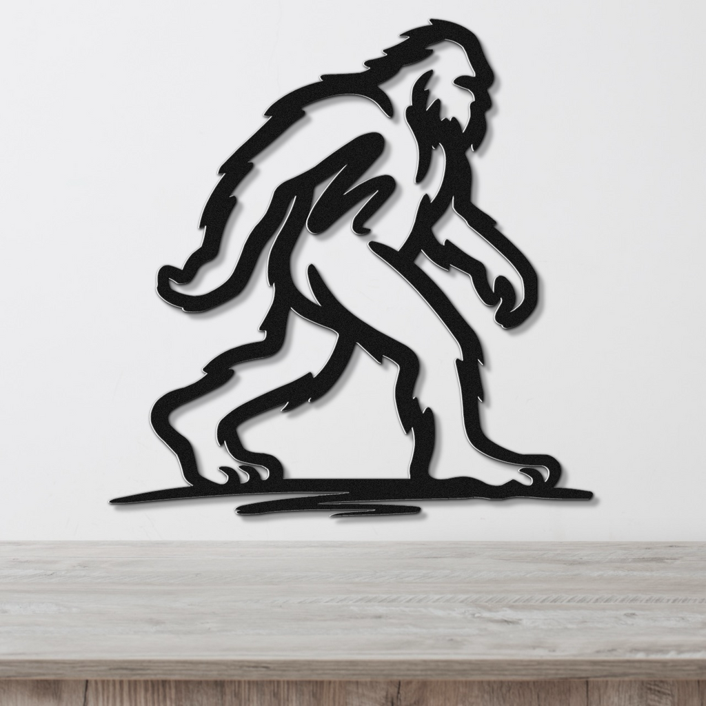 Bigfoot Metal Wall Art