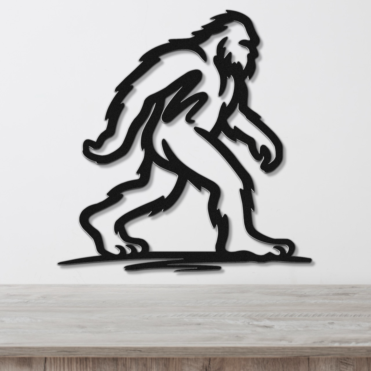Bigfoot Metal Wall Art
