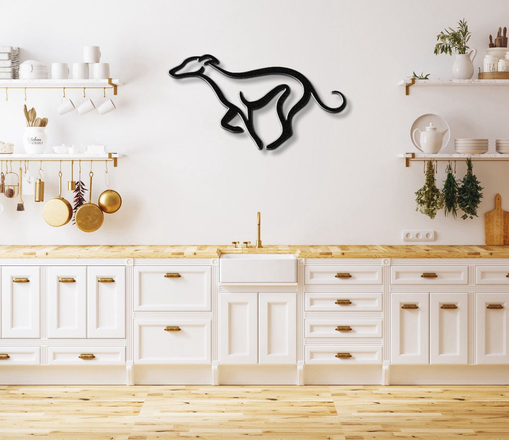 Greyhound Metal Wall Art