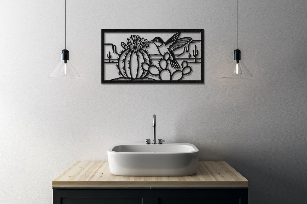 Arizona Hummingbird Metal Wall Art