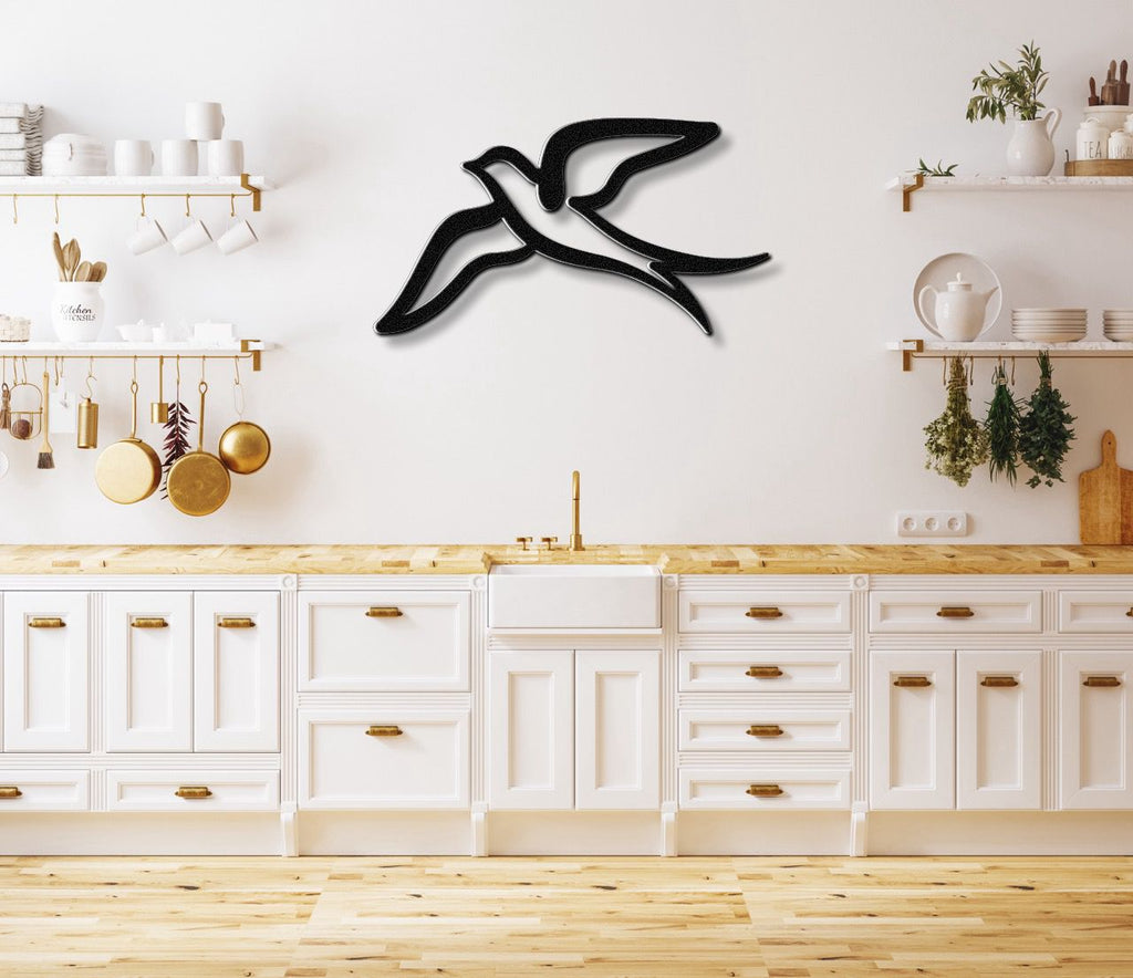 Swallow Bird Metal Wall Art