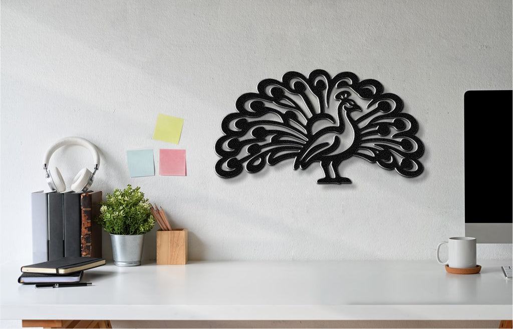 Peacock Metal Wall Art