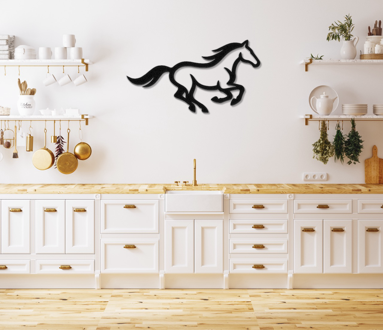 Horse Metal Wall Art