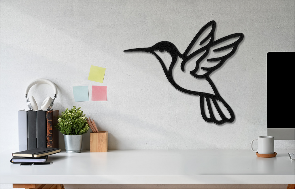 Hummingbird Metal Wall Art