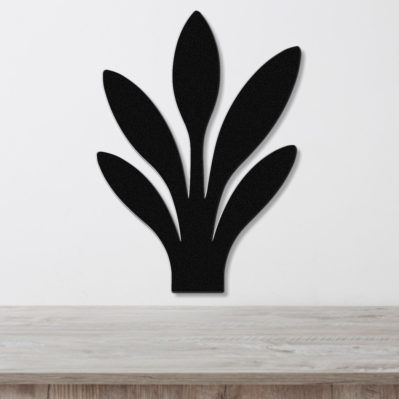 Snake Plant Metal Wall Art