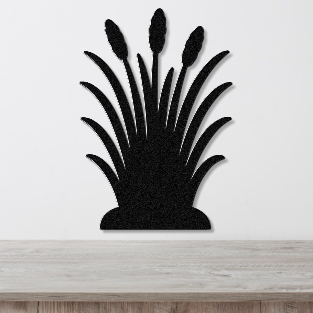 Wild Grass Metal Wall Art