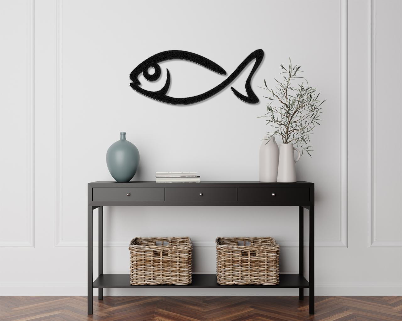 Fish Metal Wall Art