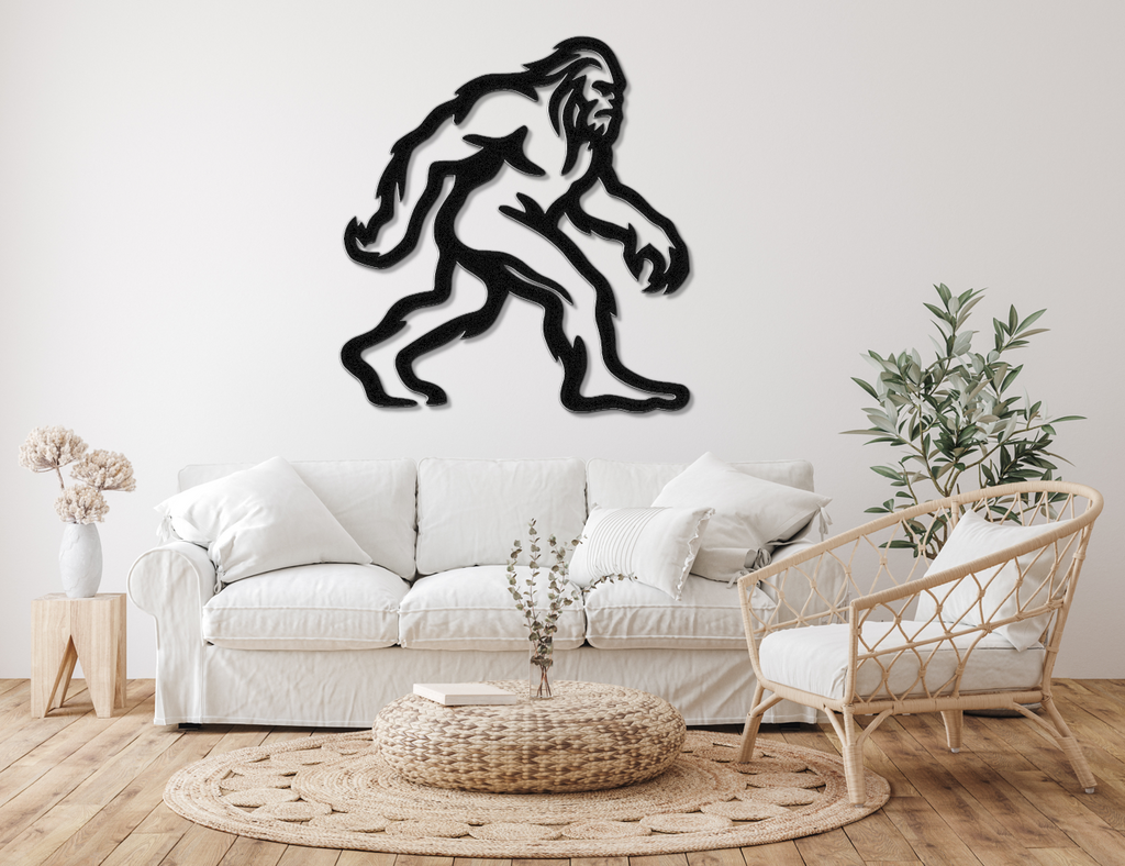 Bigfoot Metal Wall Art