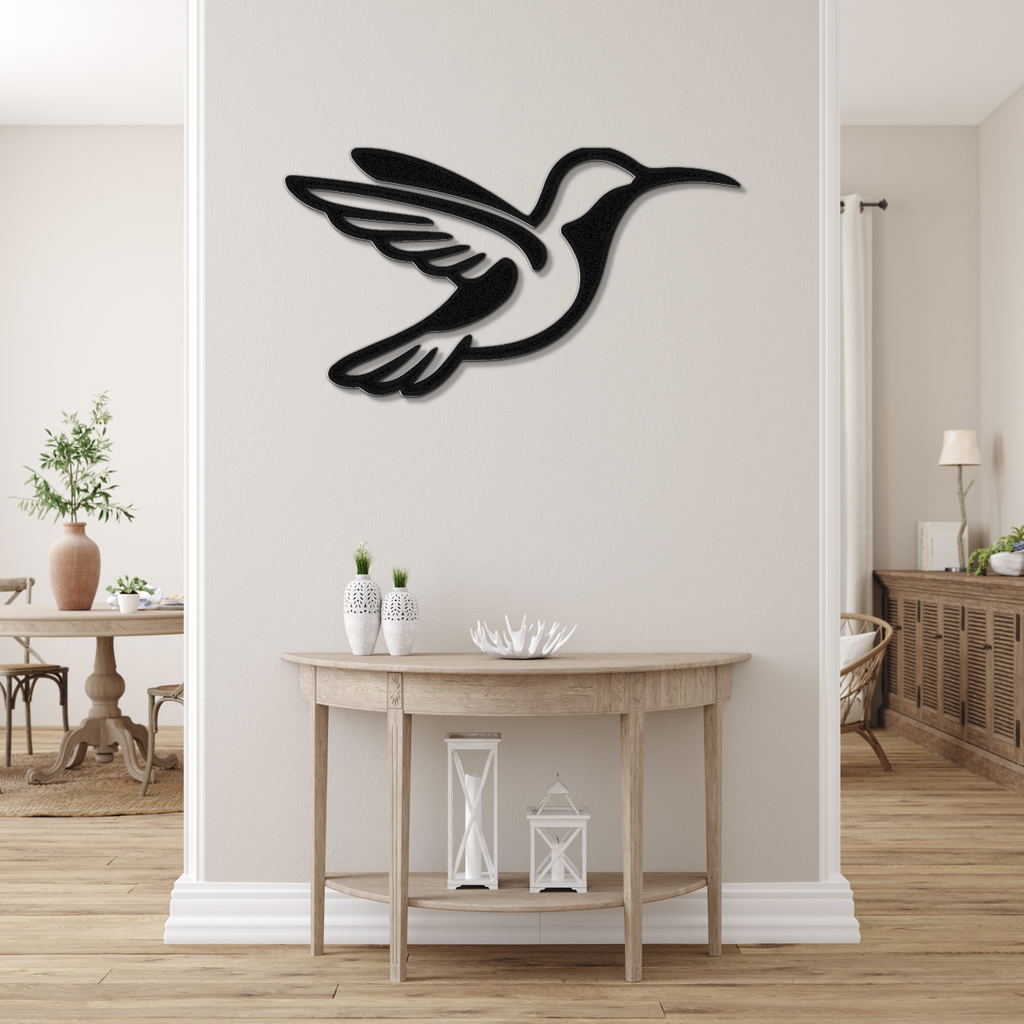 Hummingbird Metal Wall Art