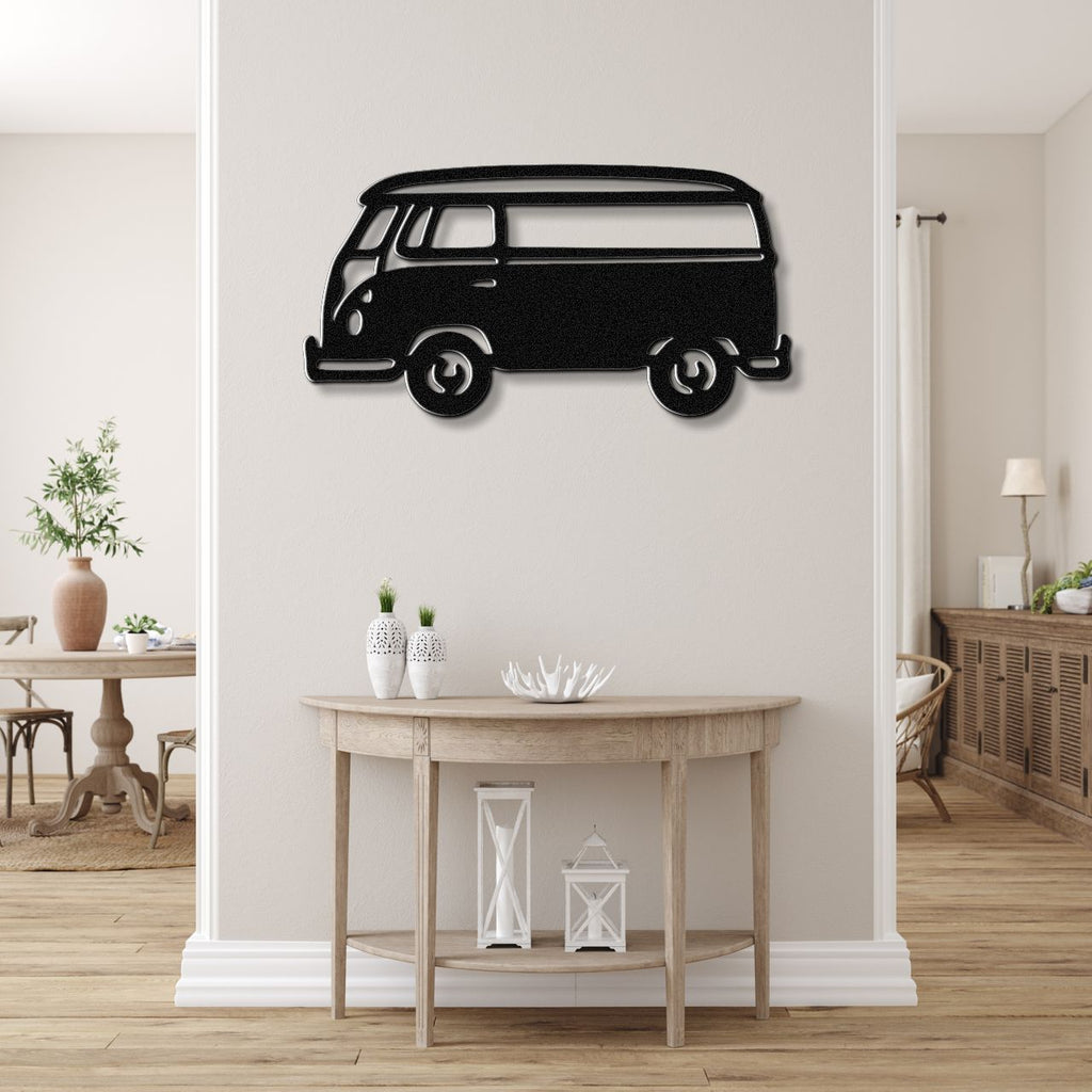 Vintage Van Metal Wall Art