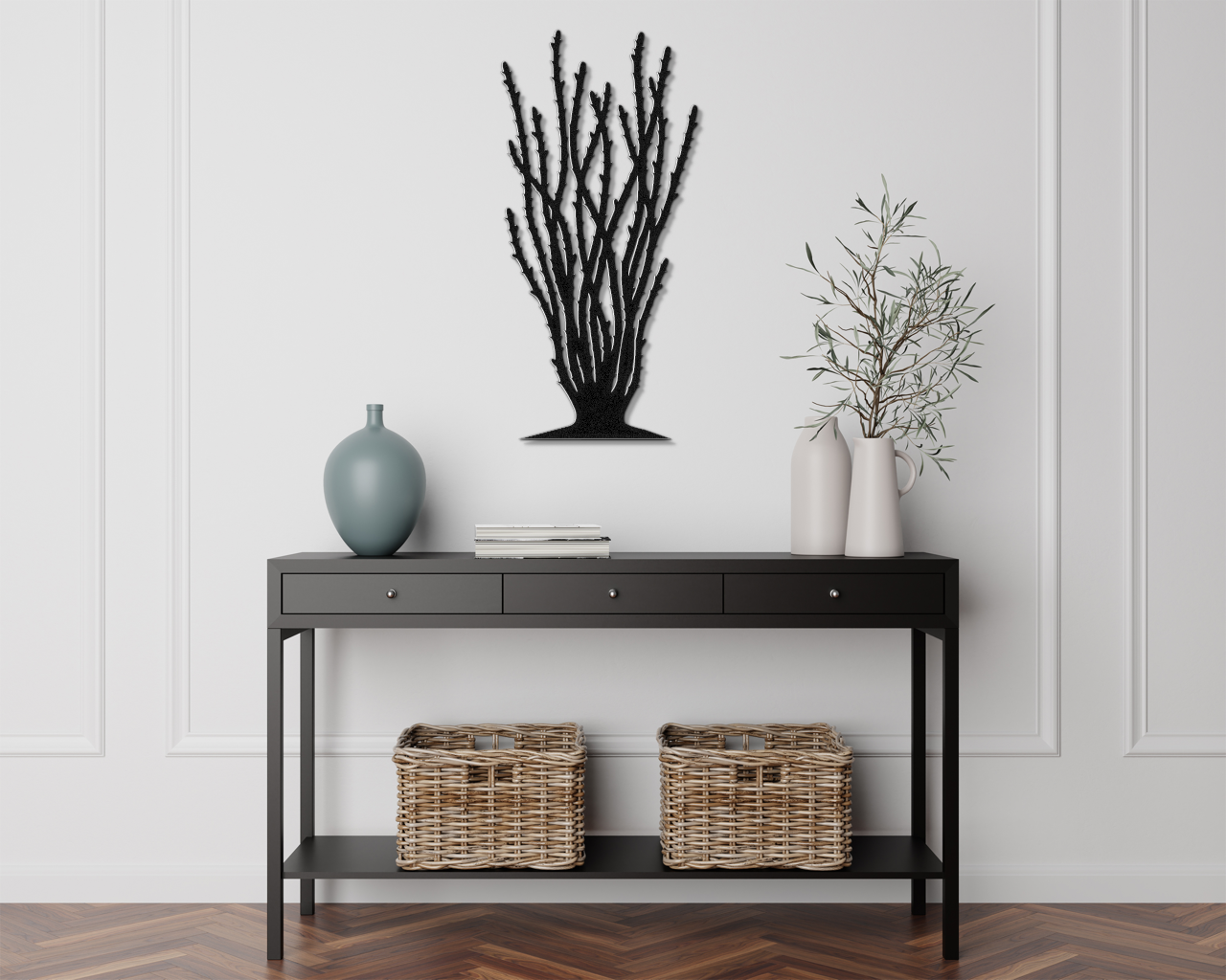 Ocotillo Metal Wall Art