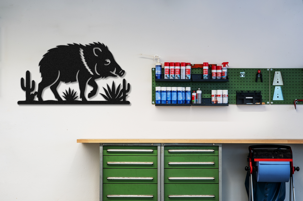 Javelina Metal Wall Art