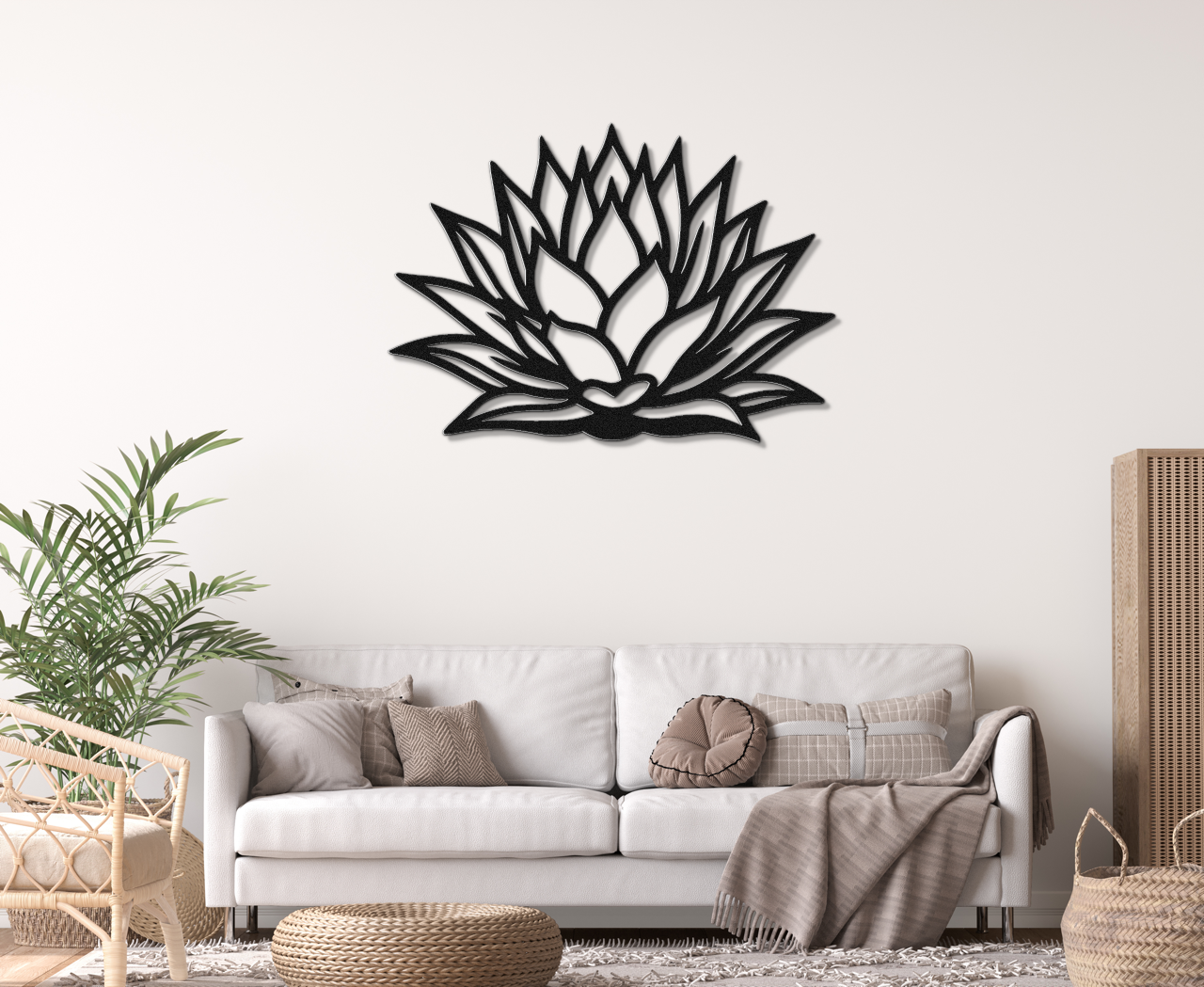 Agave Metal Wall Art