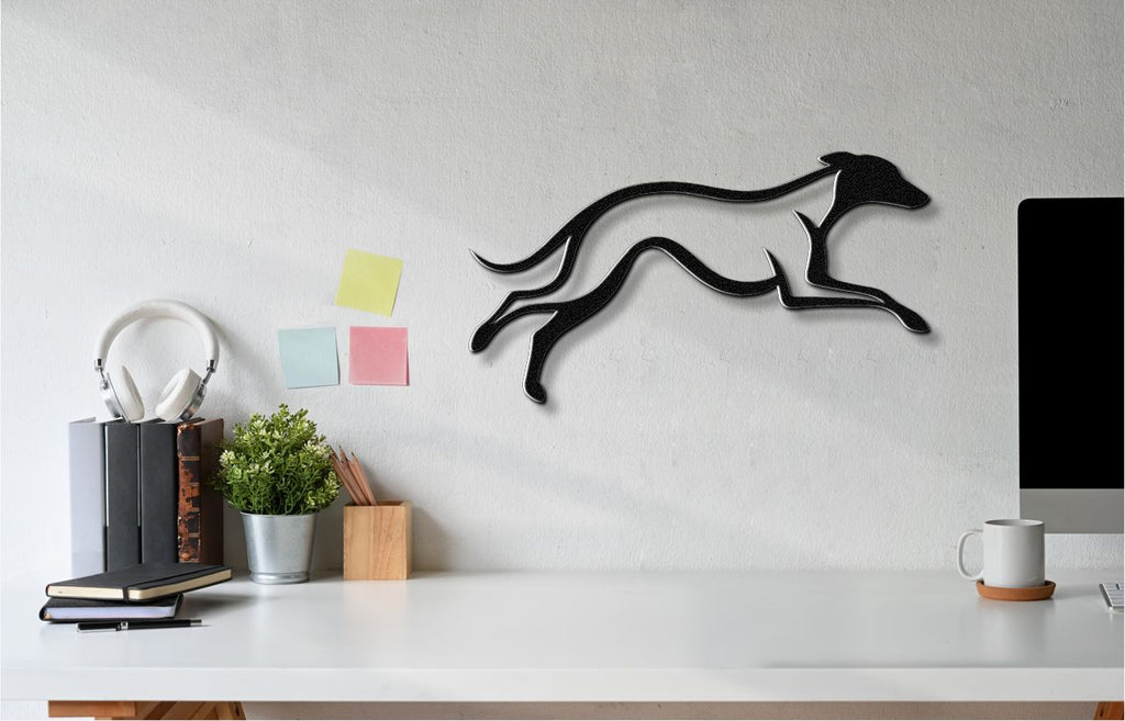 Greyhound Metal Wall Art