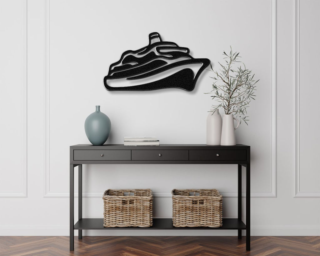 Cruise Ship Metal Wall Art