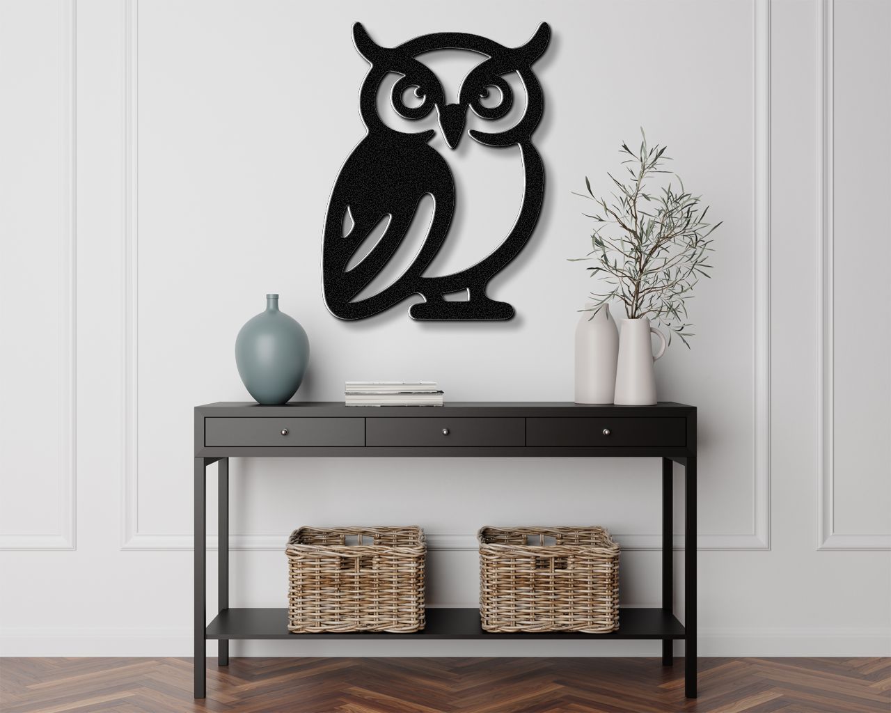 Owl Metal Wall Art