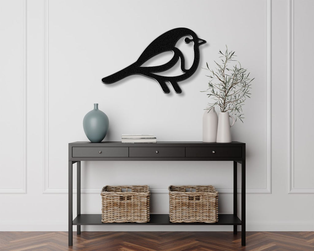 Robin Metal Wall Art