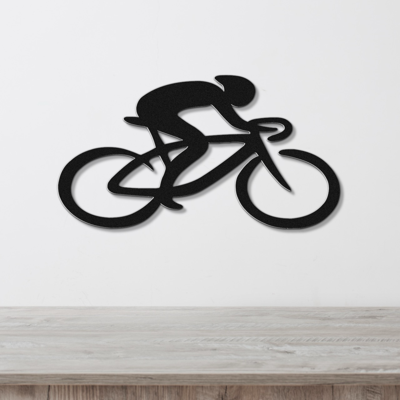 Cycling Metal Wall Art