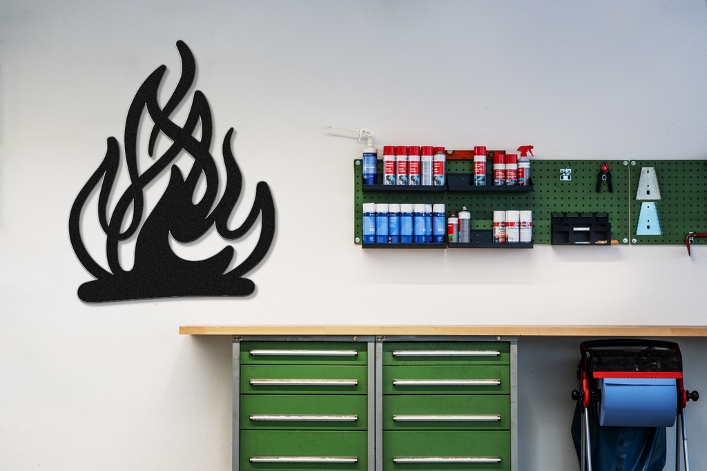 Campfire Metal Wall Art