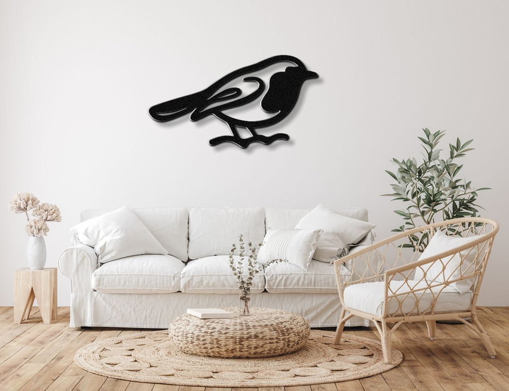 Robin Metal Wall Art